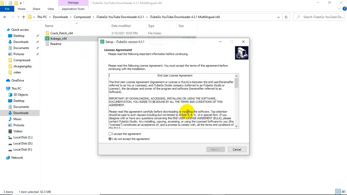 Install iTubeGo YouTube Downloader 4.3 100% work.wmv