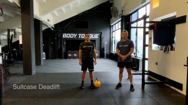 Suitcase Deadlift