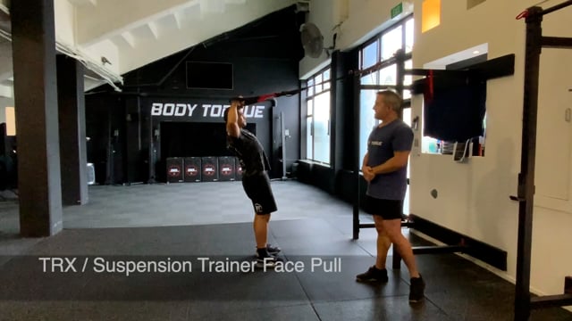 TRX Suspension Face Pull