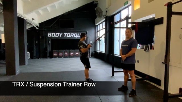 TRX Suspension Row