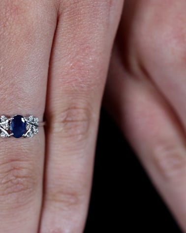 Video: 925 Silber Saphir Diamanten Ringe