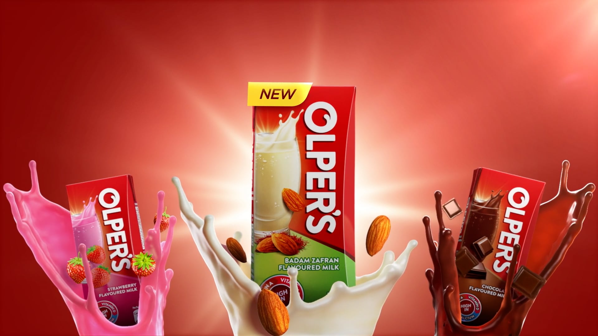 Olpers Flavored Milk Badam Zafrani