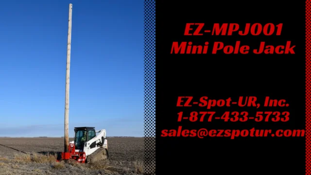 EZ SPOT UR Skid Steer Wire Winder Attachment