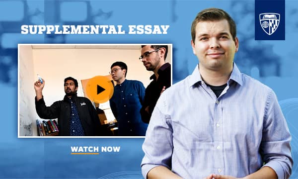 Johns hopkins supplemental essays 2021-22 picture
