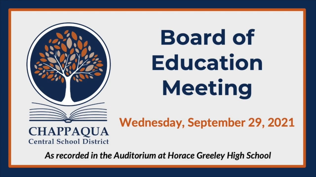 CCSD Board of Education Meeting 9/29/21