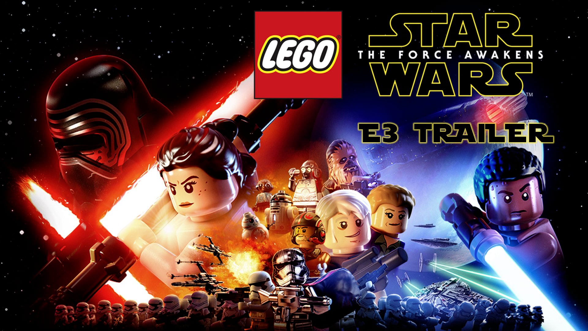 Lego Star Wars the Force Awakens - Trailer