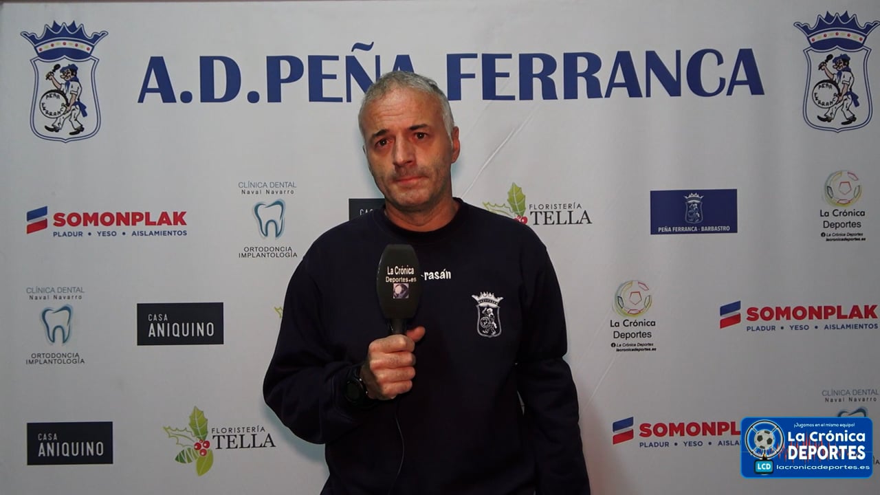 LA PREVIA / CDJ Tamarite - P. Ferranca Tella / ALBERT MARTÍNEZ (Entrenador Ferranca) Jornada 4 / Preferente - Gr 1