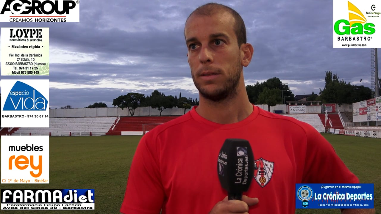 LA PREVIA / UD Barbastro - CF Illueca / ORCAR PERSO (Jugador Barbastro) Jornada 5 / 3ª División