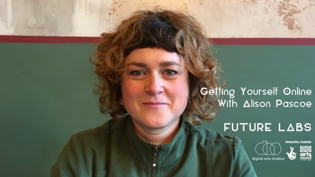 Getting Yourself Online with Alison Pascoe