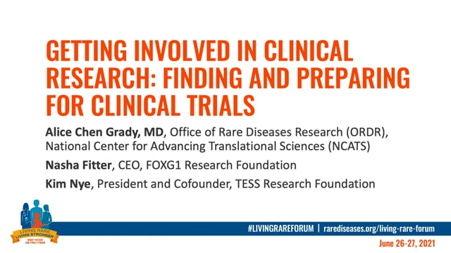 Getting Involved in Clinical Research: Finding and Preparing for Clinical Trials thumbnail