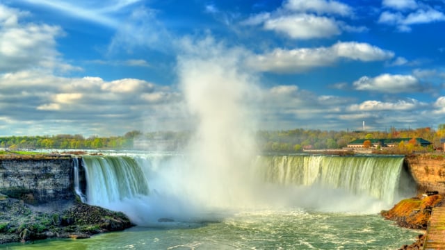 Niagara Horseshoe Falls panorama in Ontario