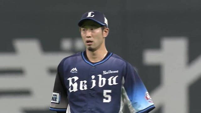 6回裏 ファイターズ 野村 ダイビングキャッチのビッグプレーを見せる 21 9 16 L F プロ野球速報 ライブ中継 パーソル パ リーグtv