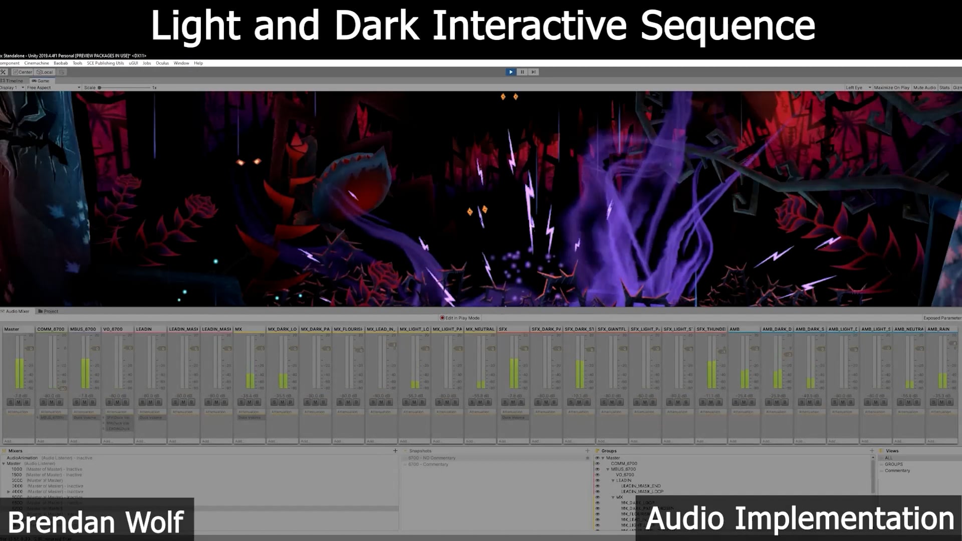 GameSoundCon: Light & Dark
