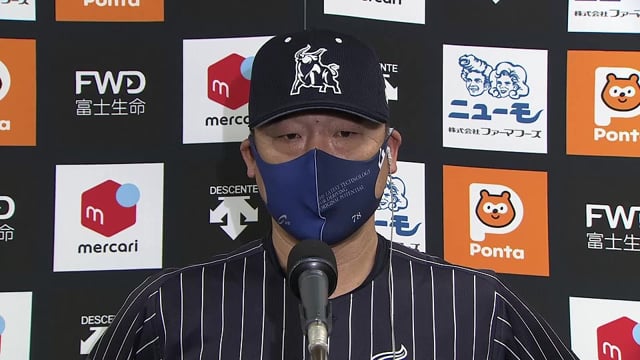10月3日 バファローズ・中嶋聡監督 試合後インタビュー