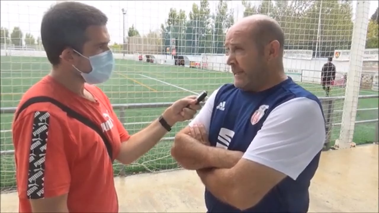 ROBERTO FANDOS (Entrenador Sabiñánigo) UD Montecarlo 2-0 AD Sabiñánigo / Jornada 4 / Preferente Gr 1