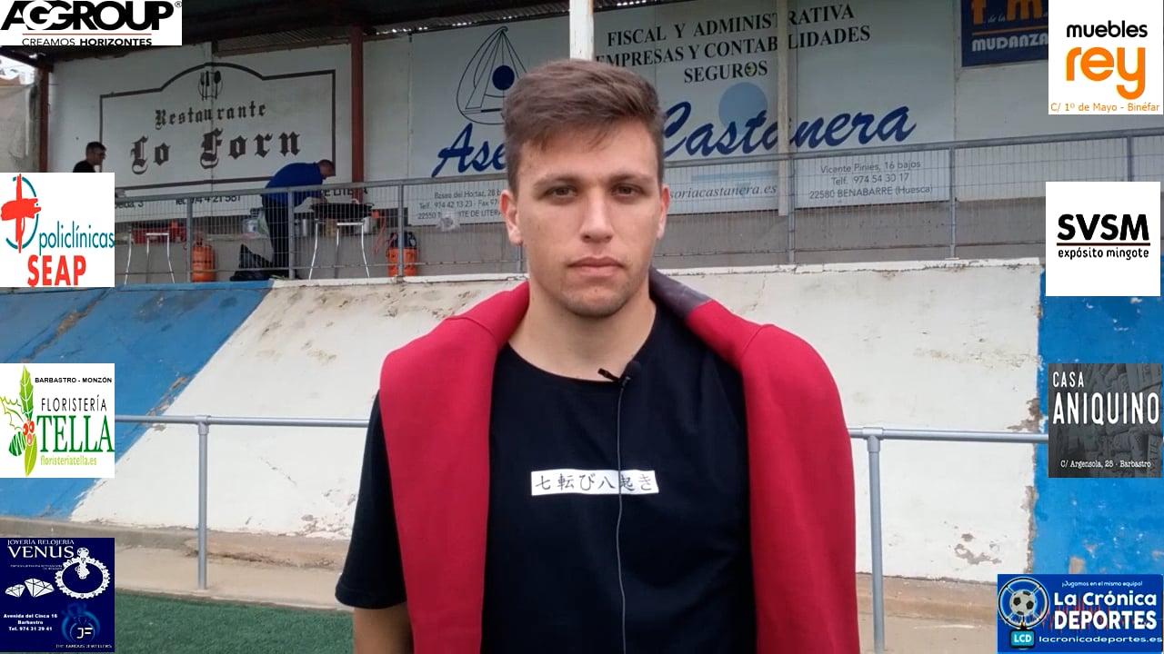 ALEXIS ESPINOSA (Jugador CDJ Tamarite) Tamarite 5-0 Peña Ferranca / J4 / Preferente G-1