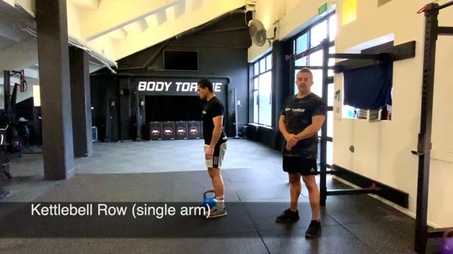 Kettlebell Row (single arm)