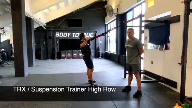 TRX Suspension Trainer High Row