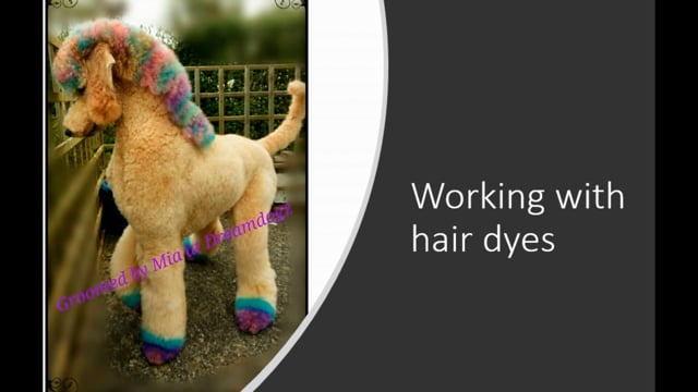 Working with dyes