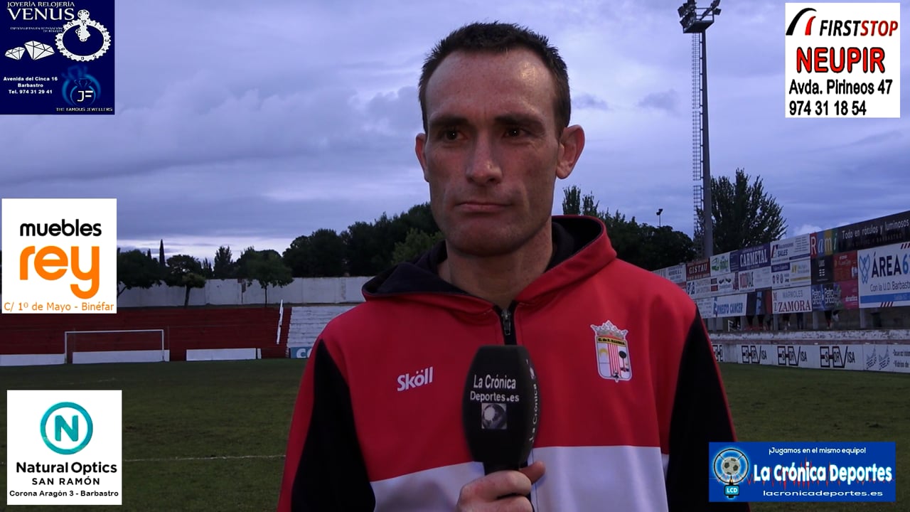 ALBERTO MORALES (Jugador Illueca) UD Barbastro 1-0 CF Illueca / Jornada 5 / 3ª División