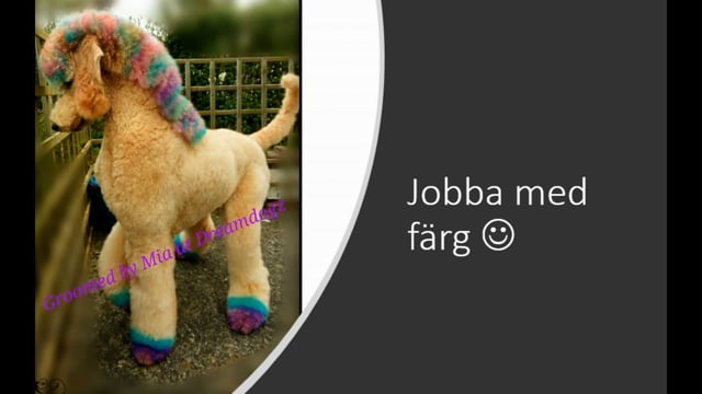Använda hårfärg