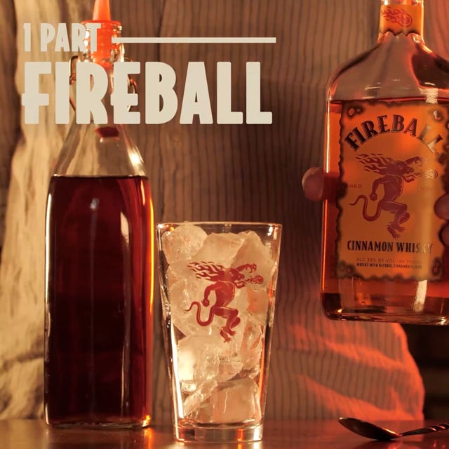 Cranberry Fireball Cocktail