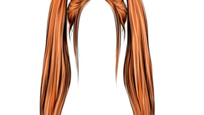 Hairstyle Stamp Brushes Procreate, a Brush Add-On by sundrameda (Thumbnail 8 of 8)