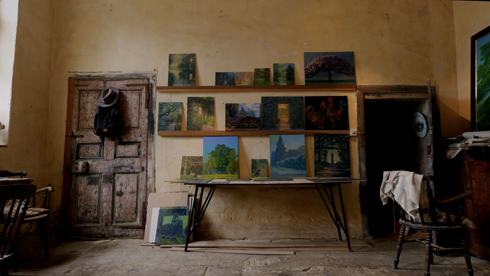 FRANCIS HAMEL Rousham Through the Gardens, 2021