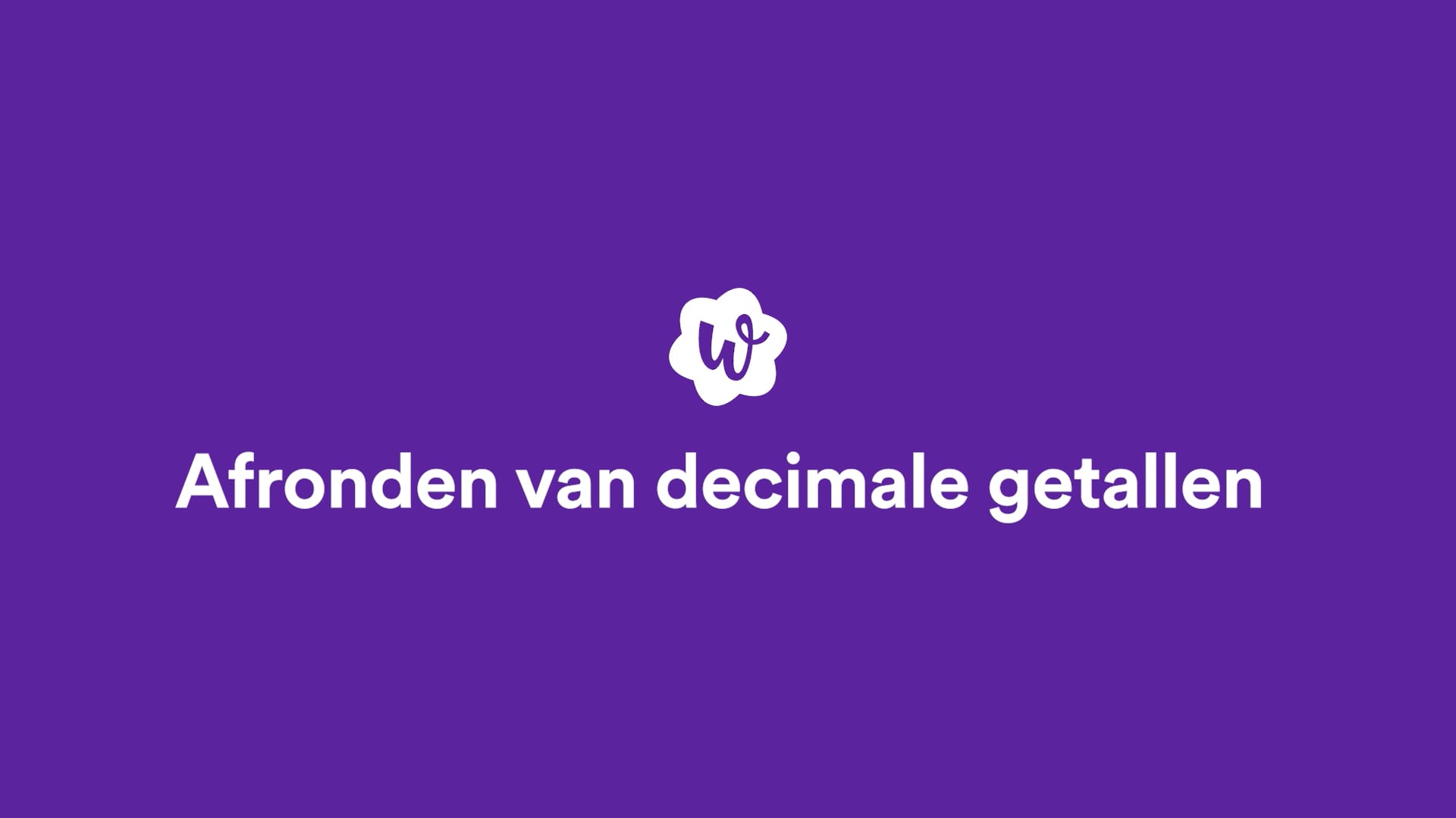 Afronden decimale getallen StudyGo