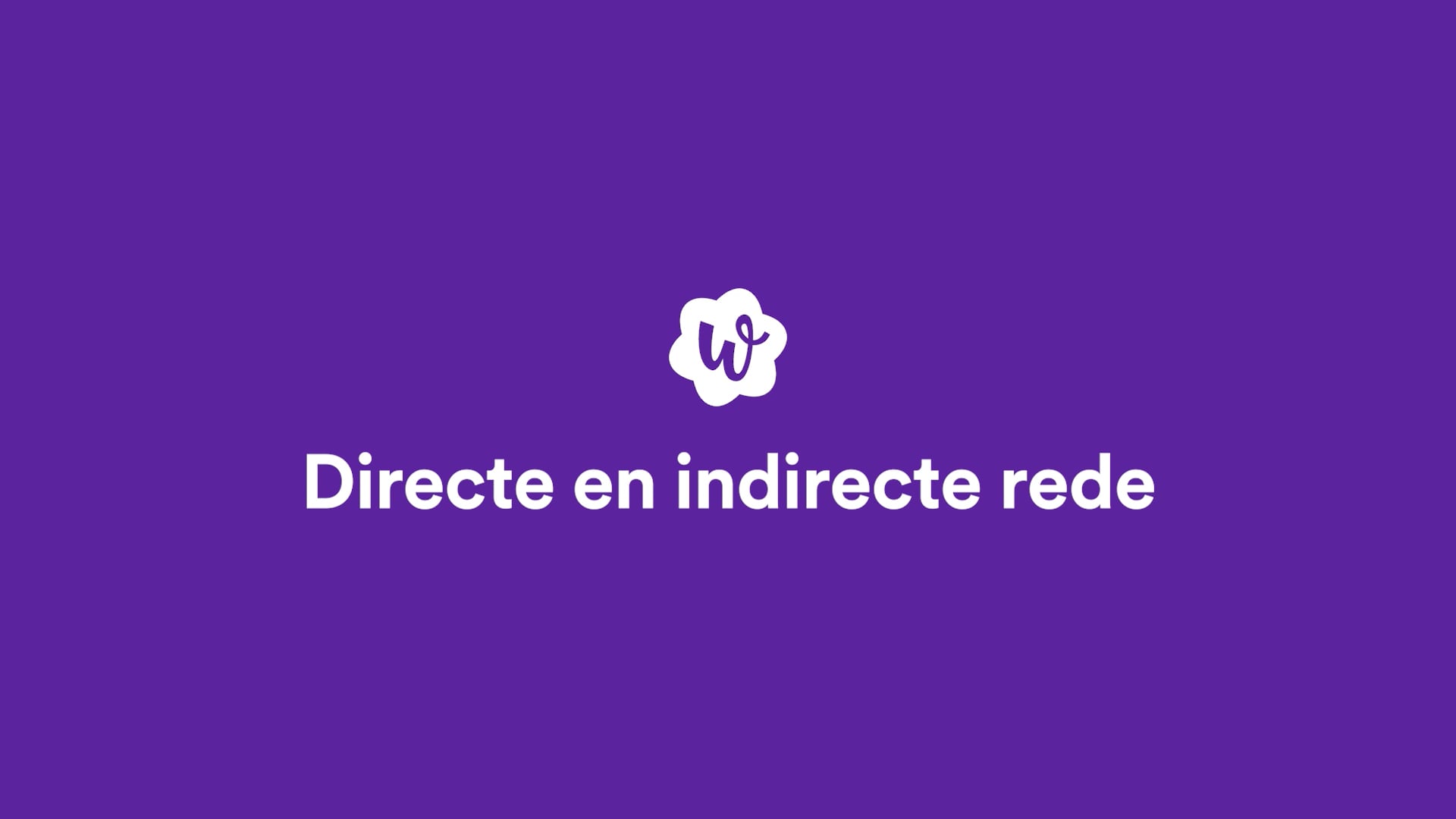 Behoefte aan voormalig scheuren Directe en indirecte rede | WRTS