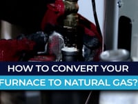 How to convert your furnace to natural gas?