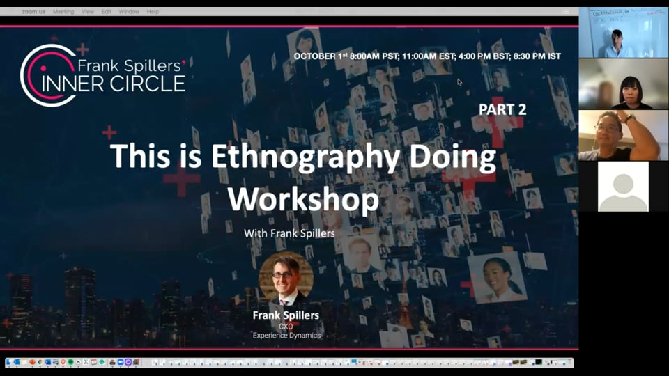 This is Ethnography Doing workshop- part 2/3