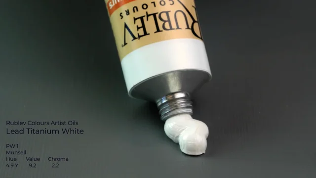 Lead-Titanium White Oil Paint