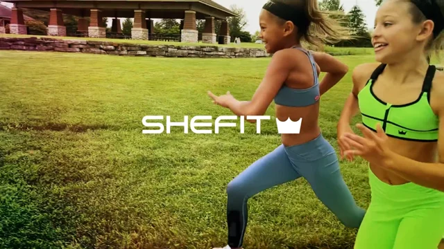 SHEFIT®  Girls Seamless Leggings - Neon Green