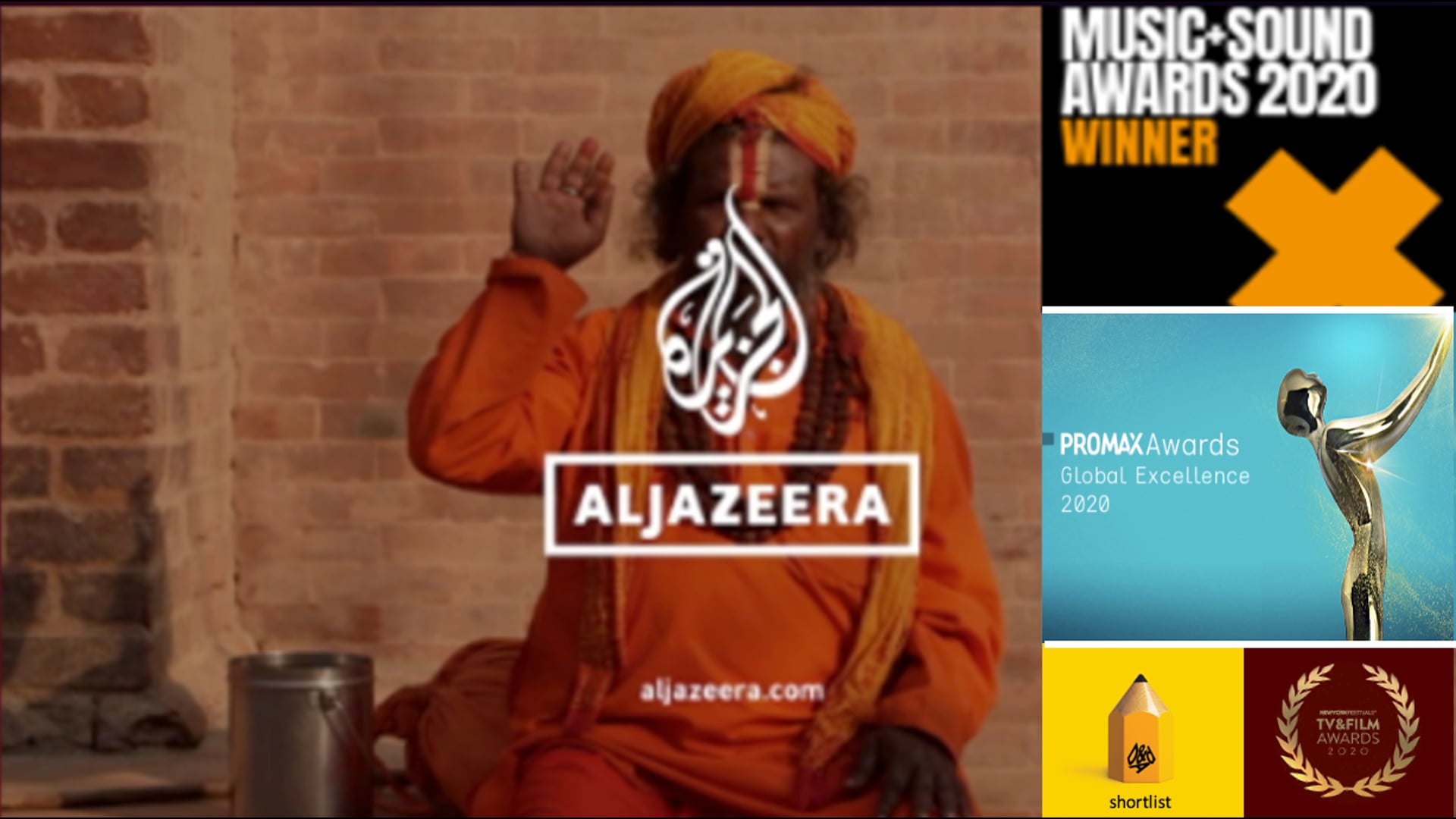 ALJAZEERA ENGLISH : Award winning sonic branding