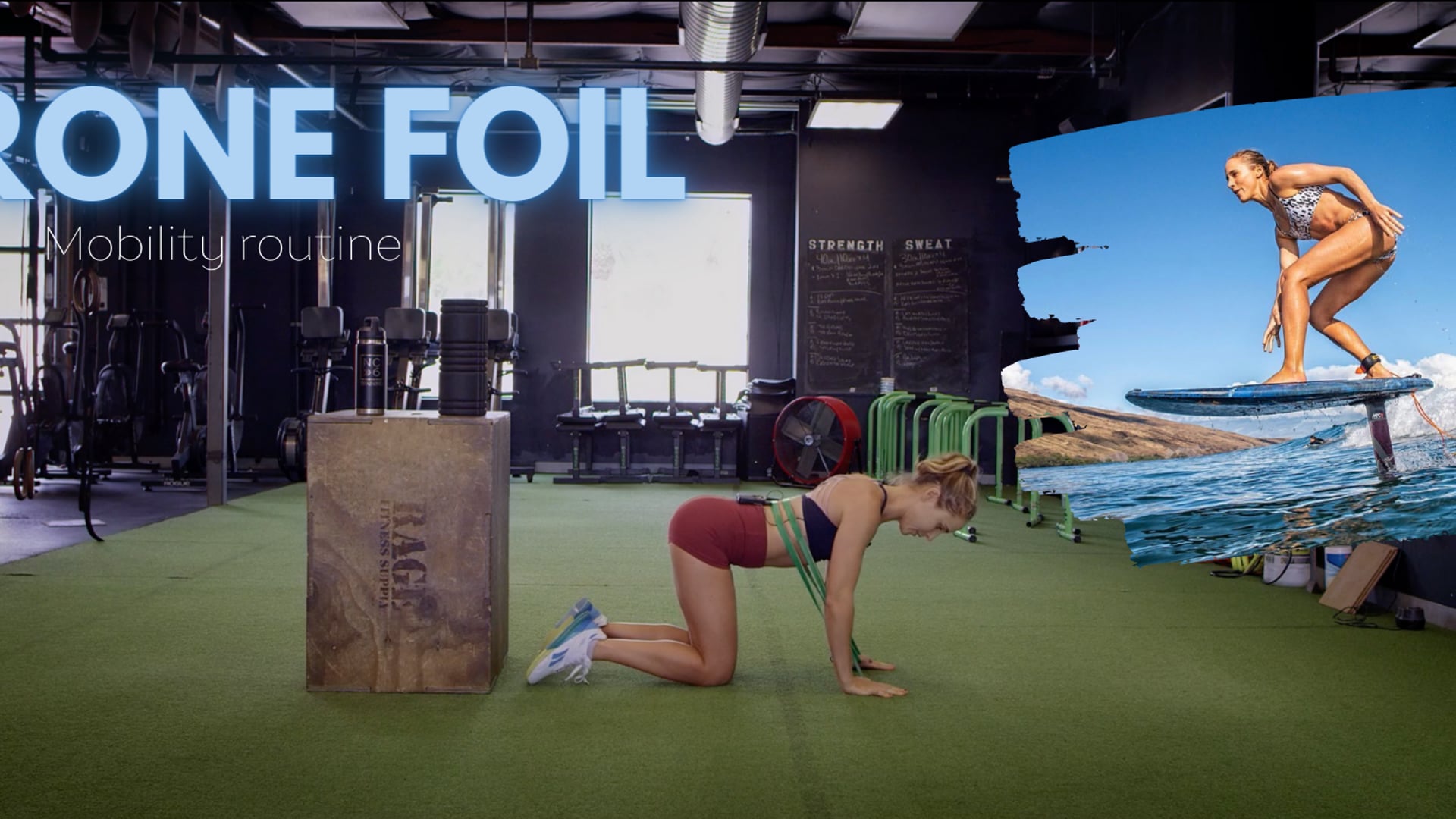 Prone Foil Mobility Routine