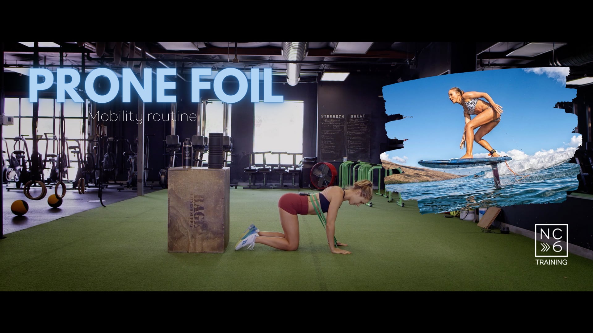Prone Foil Mobility Routine
