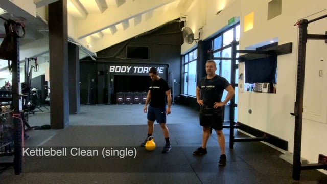 Kettlebell Clean (single)