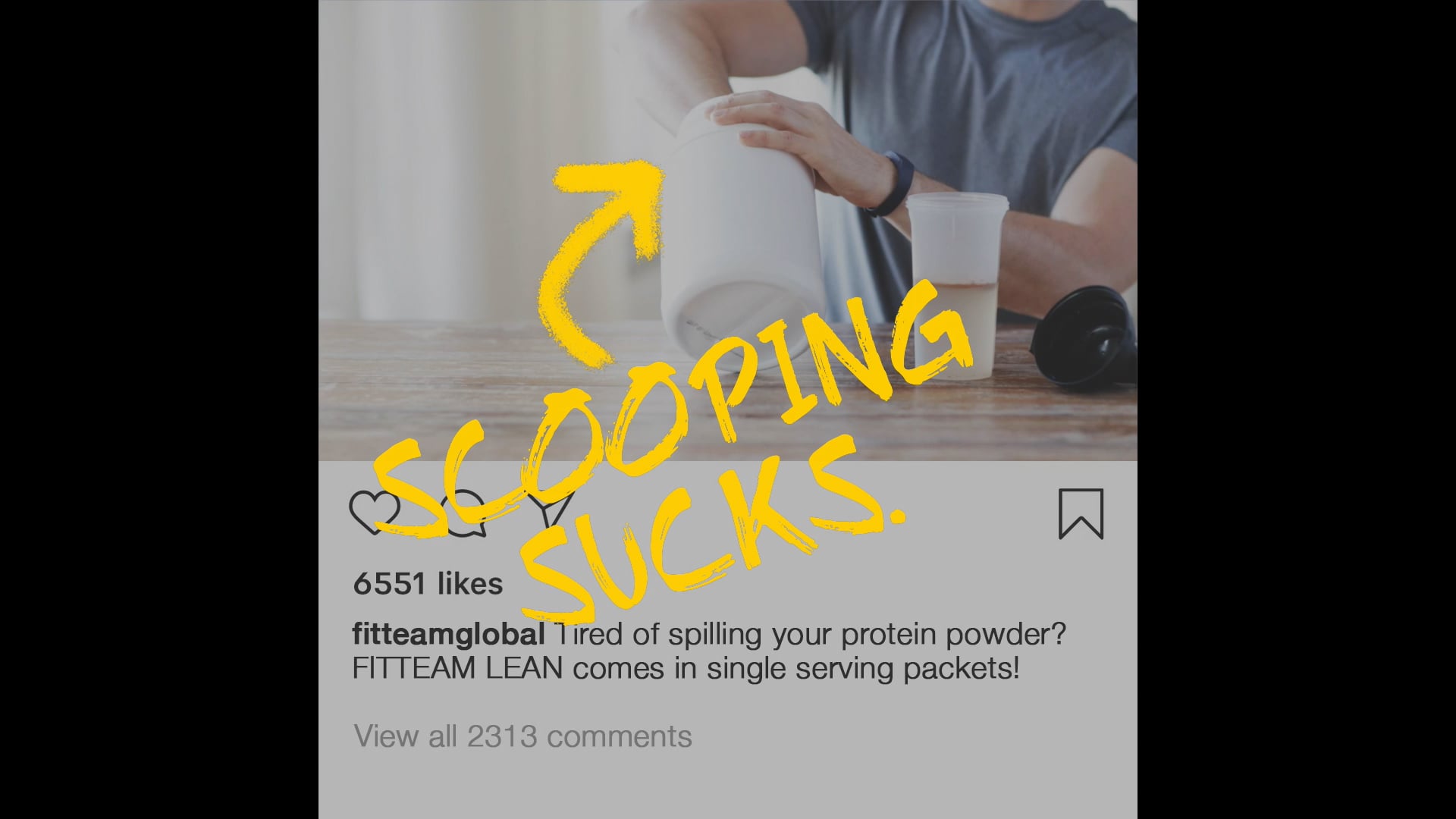 LEAN Disruptive Social Media Ad