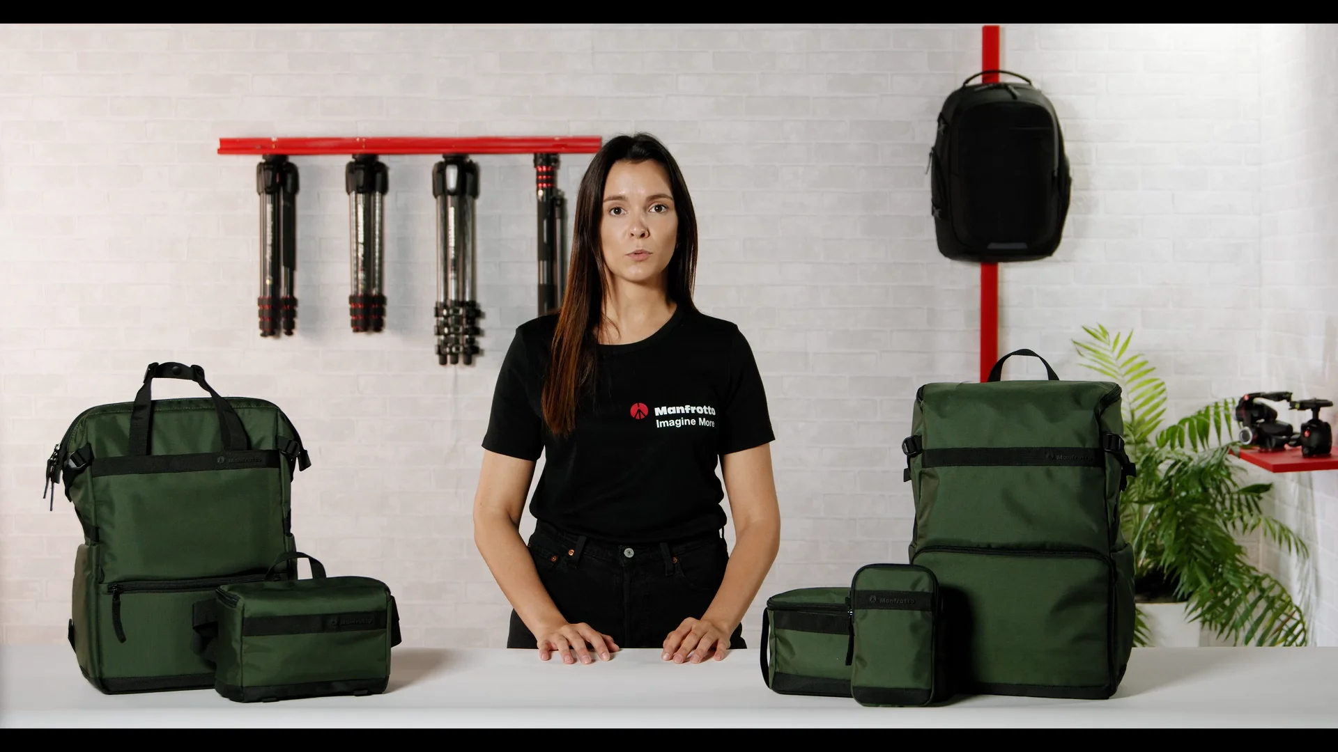 Manfrotto 12L Street Slim Camera Backpack (Green) MB MS2-BP B&H