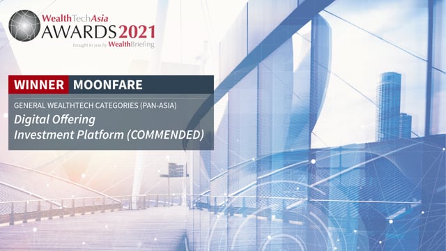 WealthTechAsia Awards 2021 Video Interview - Moonfare placholder image