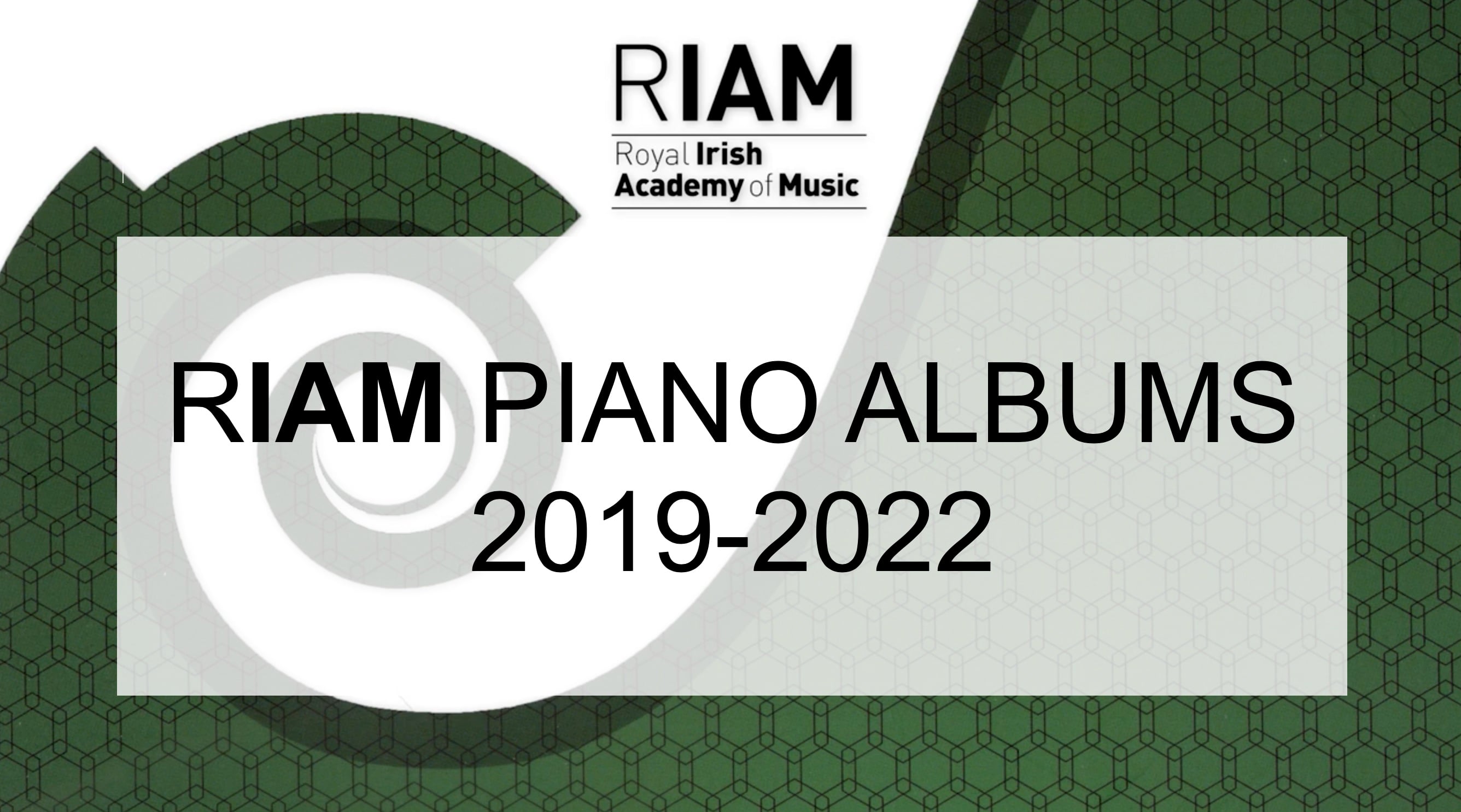 'Blues from Broadway Rhythms' - Grade VIII RIAM Piano Album 2019-2022 ...
