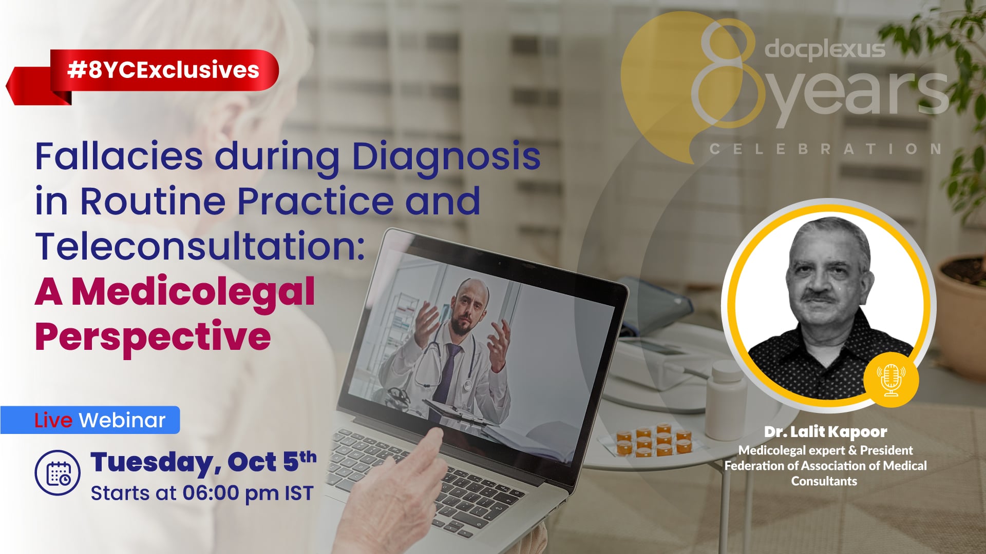 Fallacies During Diagnosis in Routine Practice and Teleconsultation: A Medicolegal Perspective