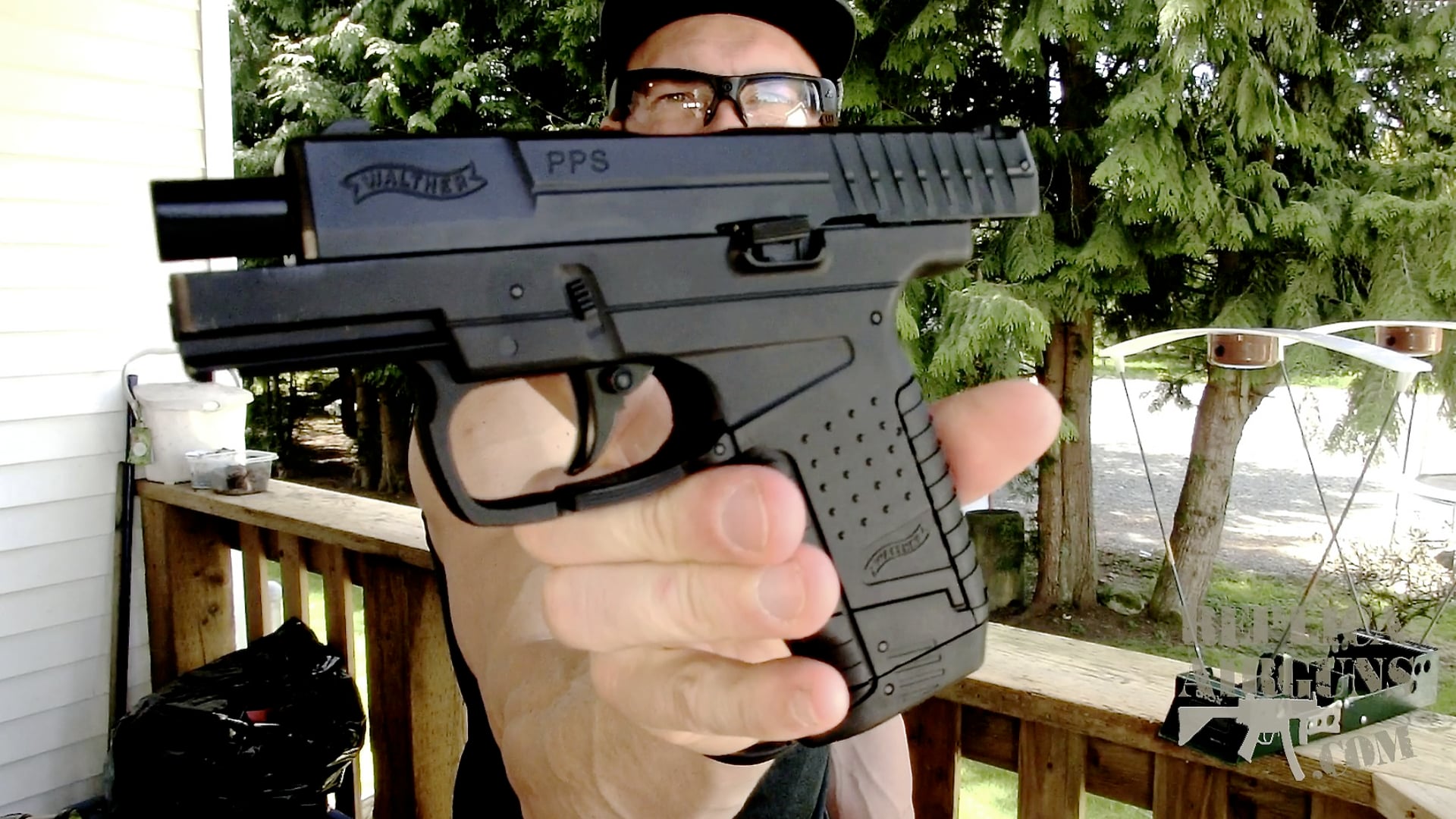 Umarex Walther PPS CO2 Blowback BB Pistol Field Test Shooting Review