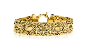 14kt Yellow Gold Oval-Link Bracelet