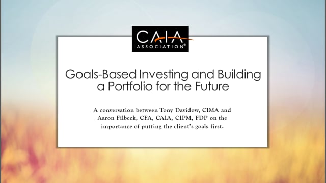 Challenging Modern Portfolio Theory Portfolio For The Future Caia