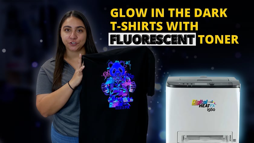 How To Print Neon Shirts With Fluorescent Toner Transfers - DigitalHeat FX
