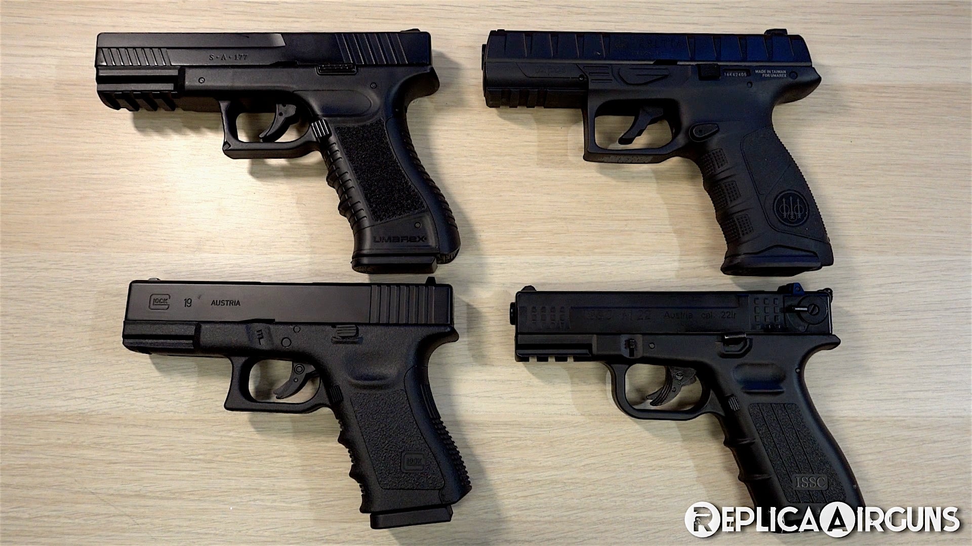 Umarex Glock 19 CO2 BB Pistol Table Top Review