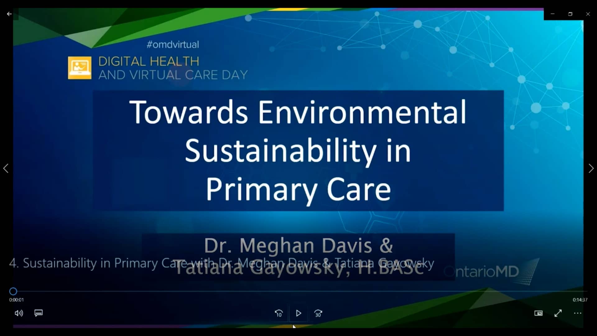 Tips for Being Environmentally Sustainable in Primary Care (Green Clinic) on Vimeo