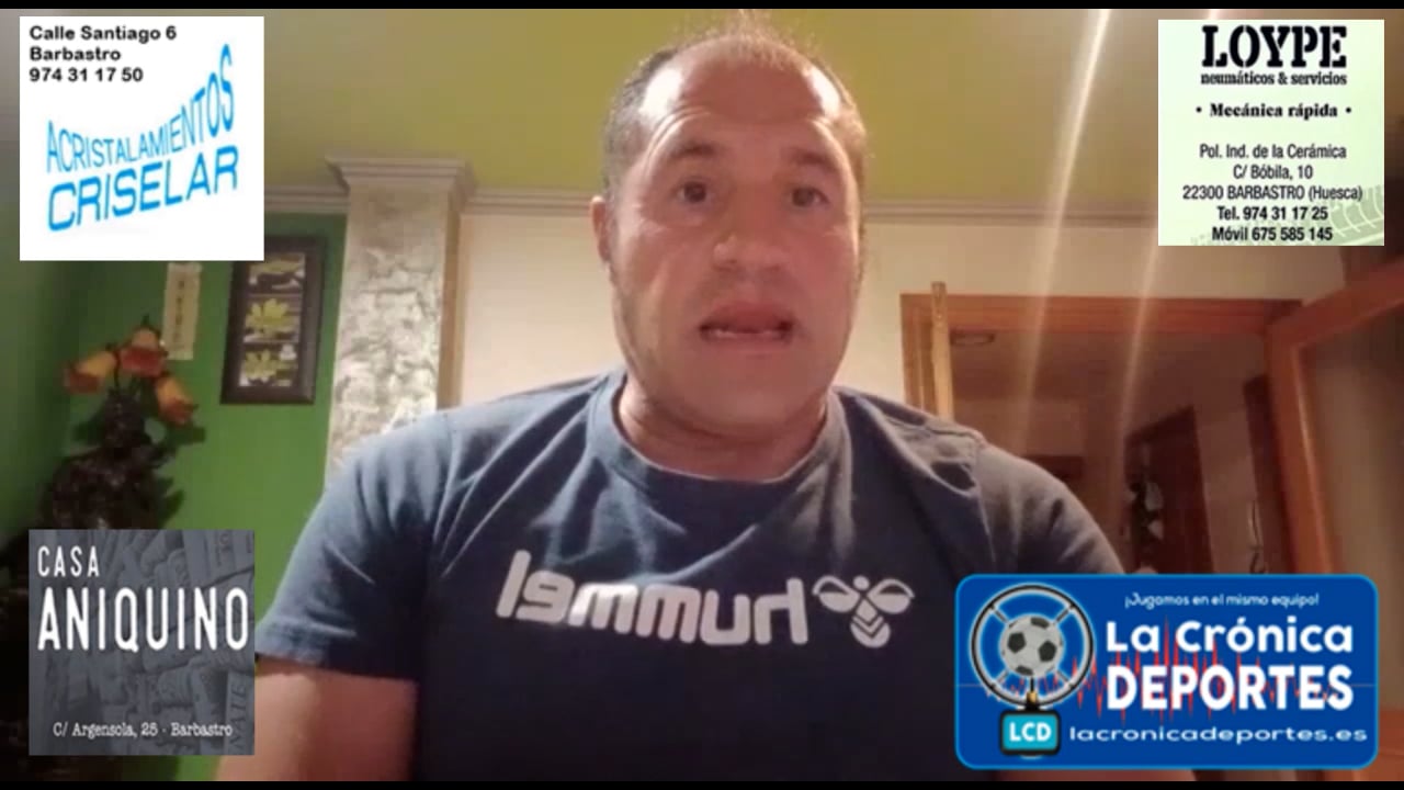 CHELU FLORENCIA (Entrenador Ontiñena) Juventud 0-1 Ontiñena / J4 / 1ª Regional Gr2